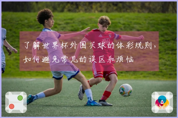 了解世界杯外围买球的体彩规则，如何避免常见的误区和烦恼