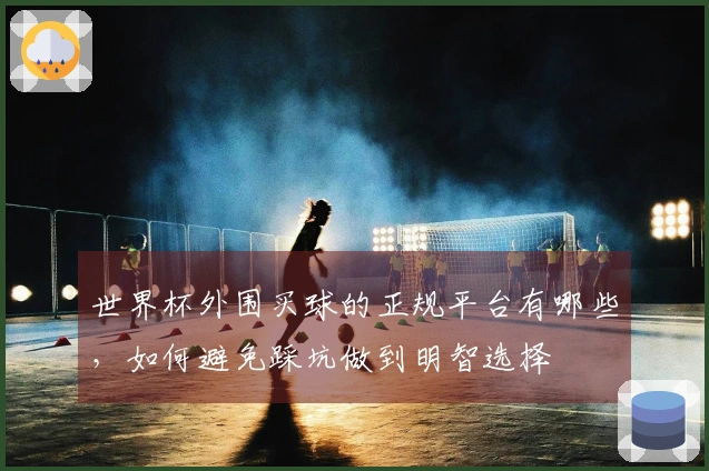 世界杯外围买球的正规平台有哪些，如何避免踩坑做到明智选择